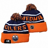 Edmonton Oilers Team Logo Knit Hat YD (3),baseball caps,new era cap wholesale,wholesale hats